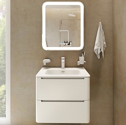 Iddis Мебель для ванной Edifice 60 подвесная белая – фотография-1